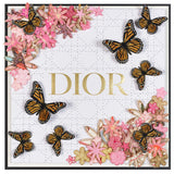 Dior Butterfly Swarm 12"x12"