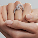 Whirlwind Full Pavé Ring