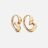 Whirlwind Gold Earrings - Small