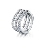 Rio Diamond Triple Band Ring