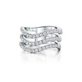 Rio Diamond Triple Band Ring