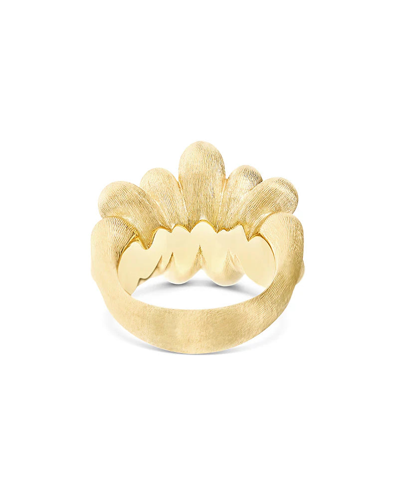 "Trasformista" Gold Drops and Diamond Ring