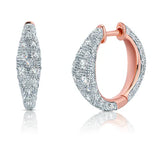 Diamond Bahia Hoop Earrings