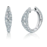 Diamond Bahia Hoop Earrings