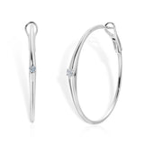 Graziela Bahia Diamond Hoop Earrings