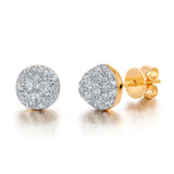 Diamond Bahia Stud Earrings