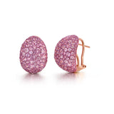 Pink Sapphire Bahia Statement Earrings