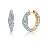 Diamond Bahia Hoop Earrings