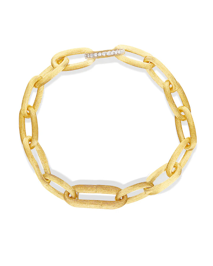 Libera Gold Chain Bracelet with Diamonds