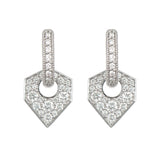 Moroccan Diamond Shield Mini Earring Charms