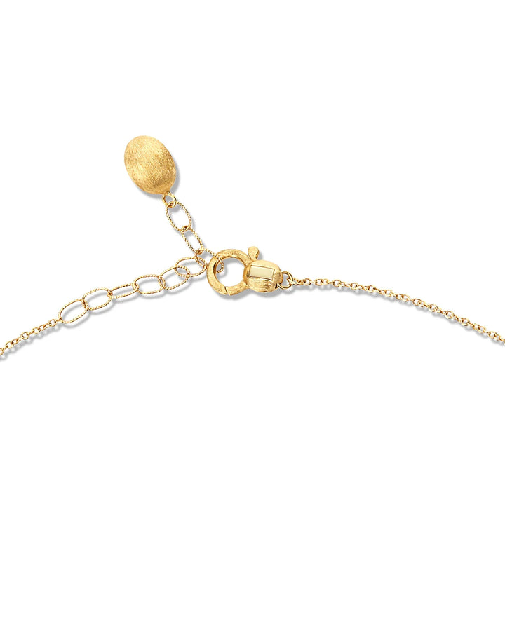 Soffio necklace collar, in engraved gold