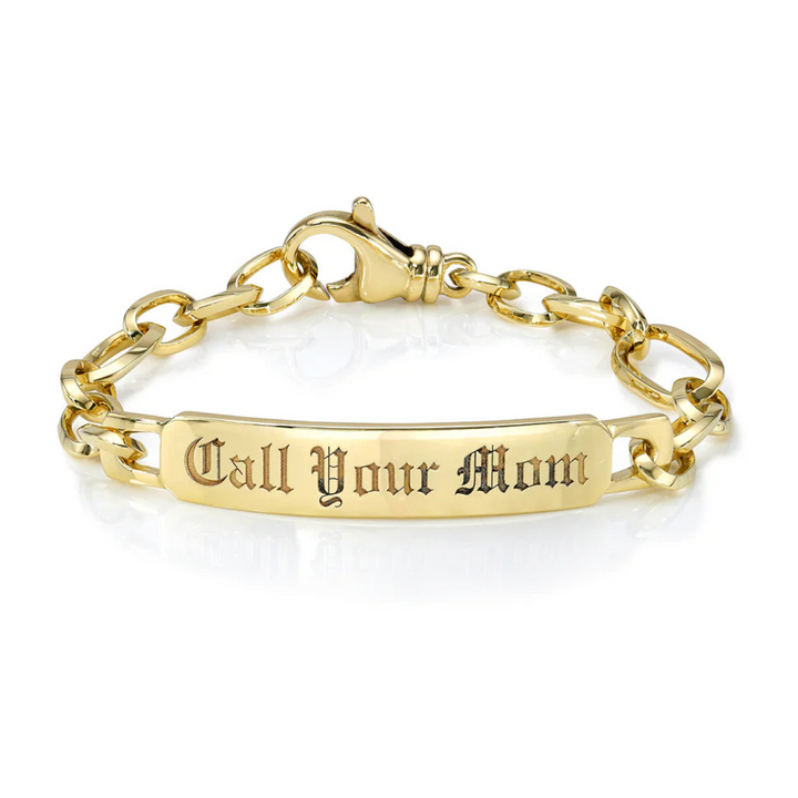 DRU Jewelry Call Your Mom ID Goddess Bracelet