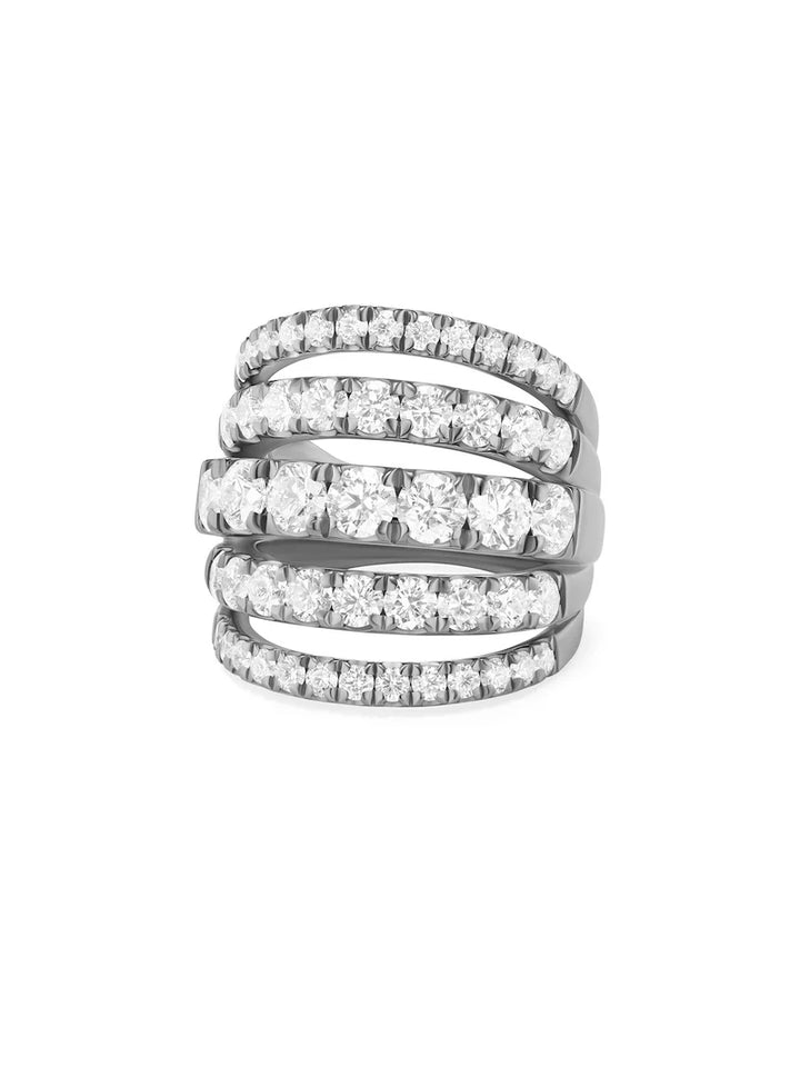 Melissa Kaye CLARA FIVE ROW RING