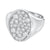 DRU Jewelry 14K Galaxy Signet Ring with Diamonds