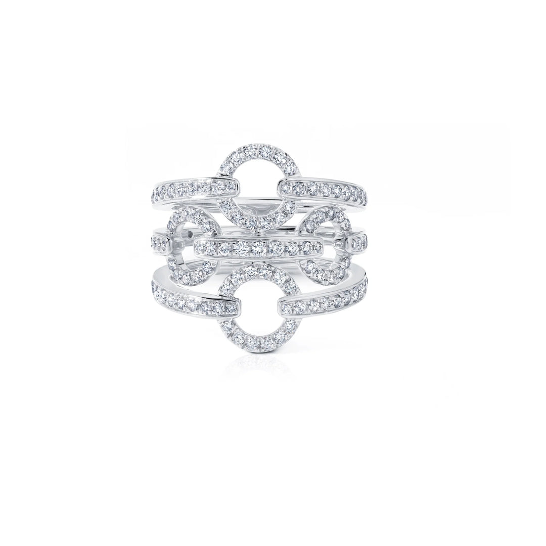 Graziela Gems Diamond Halter Statement Ring