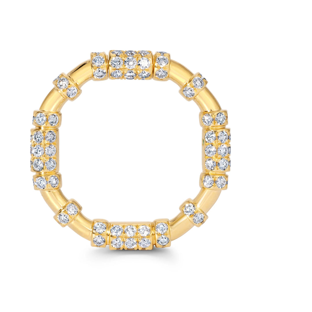 Graziela Gems Diamond Cavaletti Band Ring