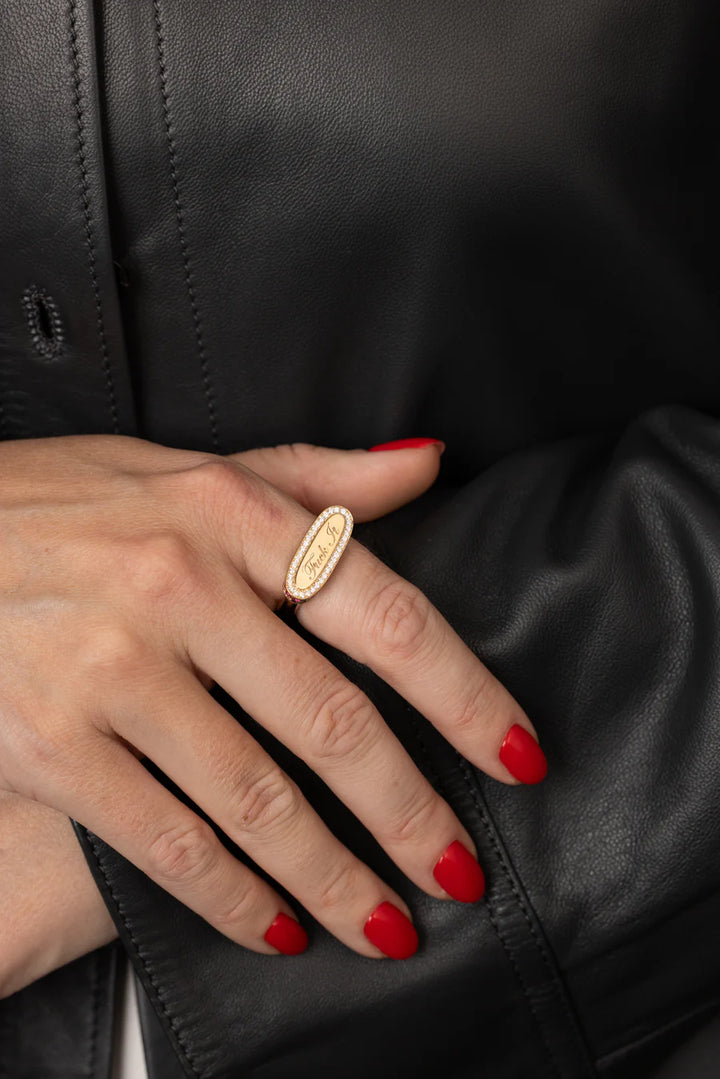 DRU Jewelry Fuck It Signet