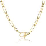 Godfather Necklace with Diamond Clasp