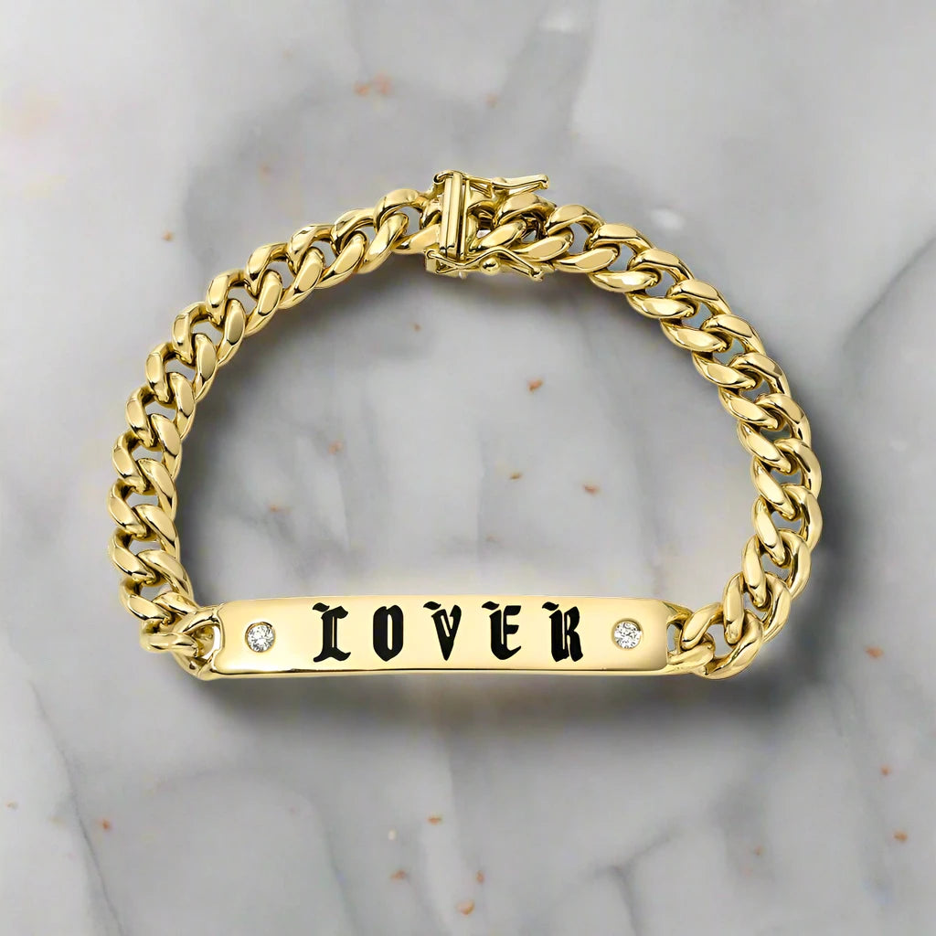 DRU Jewelry Lover ID Bracelet