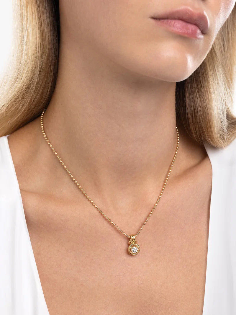 Melissa Kaye ROCKY PENDANT Medium