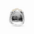 Stephen Dweck Carventurous Hand Carved Mother of Pearl in Sculpted Sterling Silver Double Shank Ring