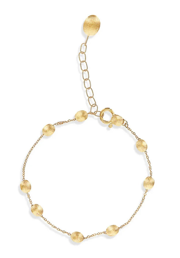 "Soffio" Gold boules bracelet