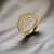 Kavant & Sharart Talay Ripples Duo Diamond Ring