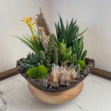 Crystal Bowl Arrangement