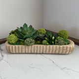 Medium Oval Wood Arrangement