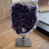 Purple Amethyst on Stand