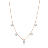3.5ct Floating Diamond Necklace