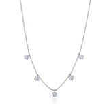 3.5ct Floating Diamond Necklace