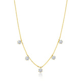 3.5ct Floating Diamond Necklace