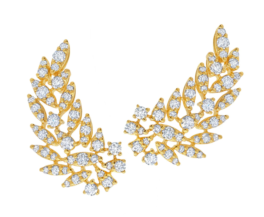 Asa Diamond Ear Climbers