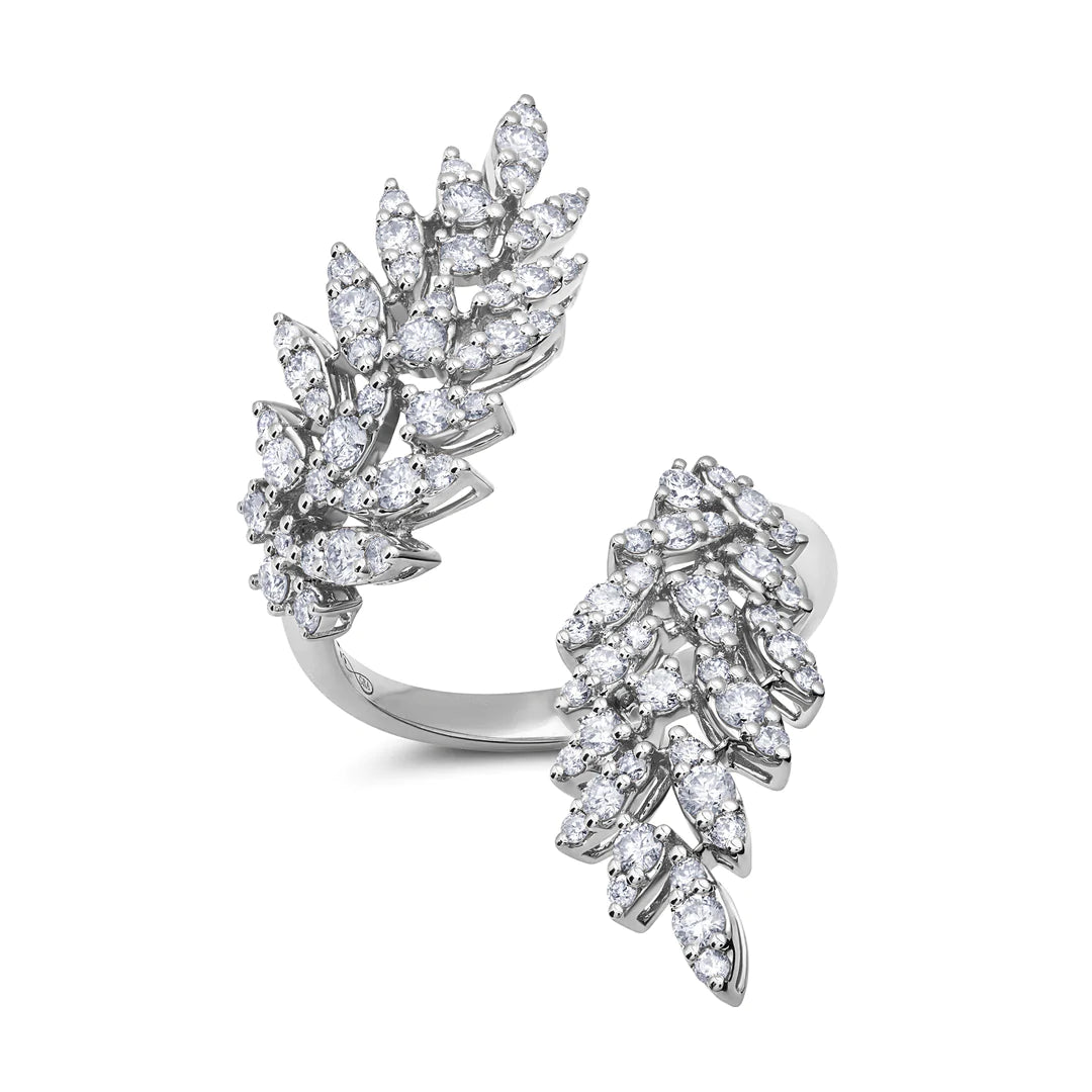 Asa Diamond Bypass Ring