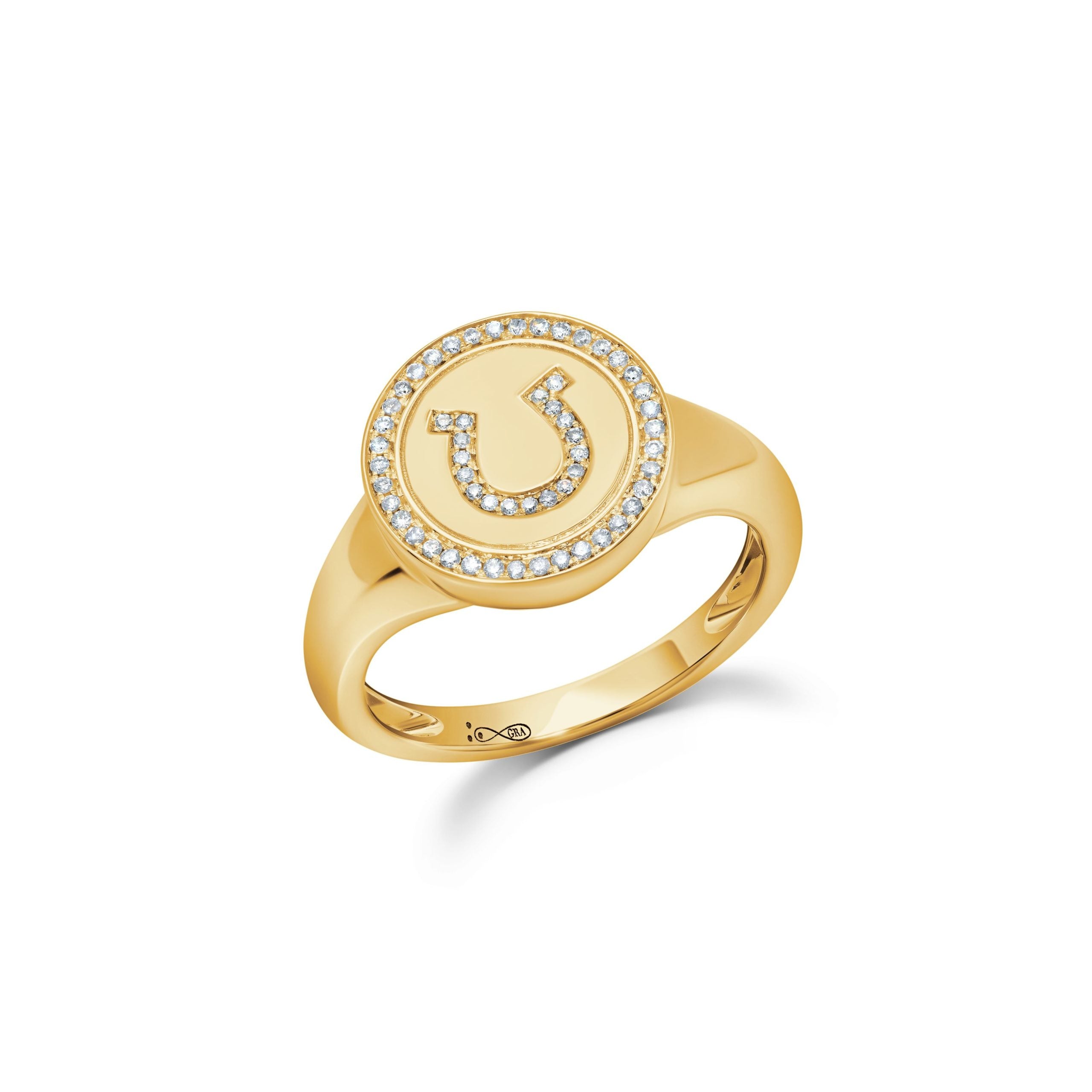 Lucky Horseshoe Ring