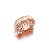 Floating Diamond Cigar Band