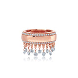 Floating Diamond Cigar Band