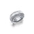 Floating Diamond Cigar Band