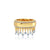 Floating Diamond Cigar Band