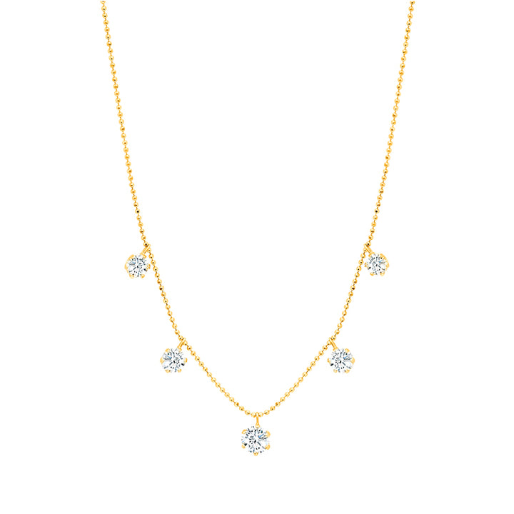 Graziela Large Floating Diamond Necklace