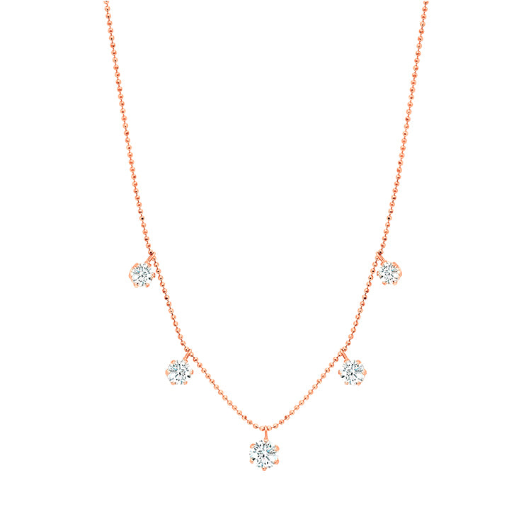 Graziela Large Floating Diamond Necklace