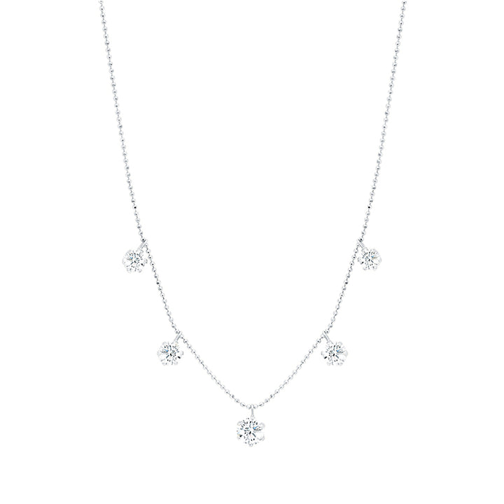 Graziela Large Floating Diamond Necklace