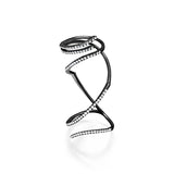 Gold & Diamond Mega Swirl Ring