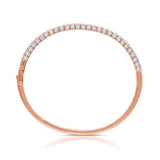 3 Sided Diamond Bangle