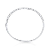3 Sided Diamond Bangle