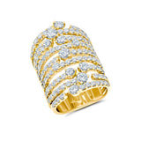 Diamond Cage Ring - Large