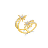 Shooting Starburst Ring