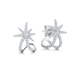 Rose Starburst Ear Cuffs